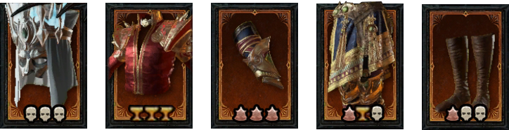 Normal Gear with Vampiric Pacts